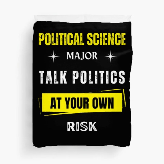 Political Science Major Duvet Covers