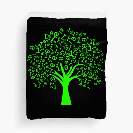 Funny Binary Tree Computer Science Coding Duvet Covers