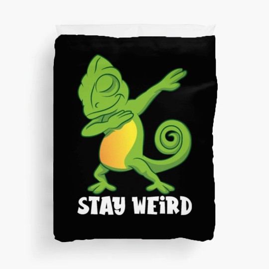 Dabbing Chameleon Sweet Duvet Covers