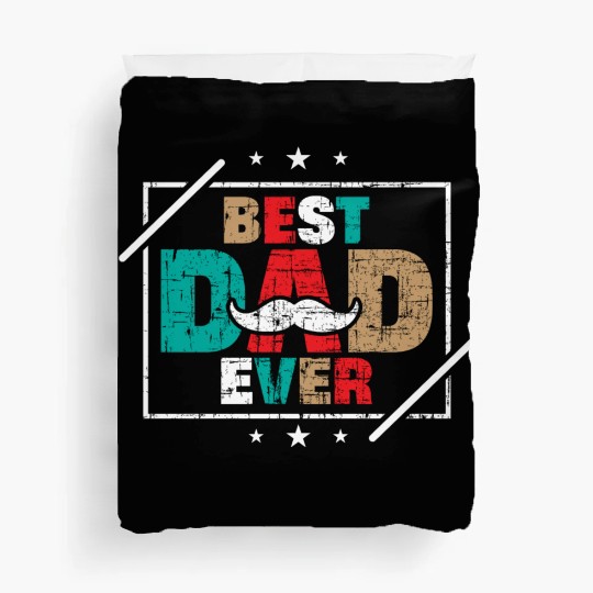 Best dad ever father´s day Duvet Covers