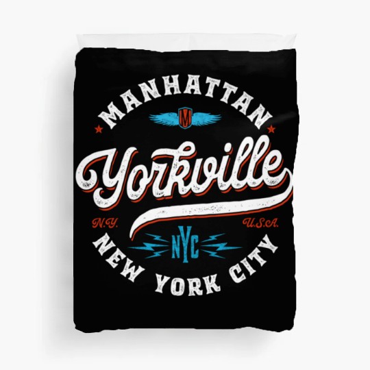 New York Manhattan Yorkville Duvet Covers