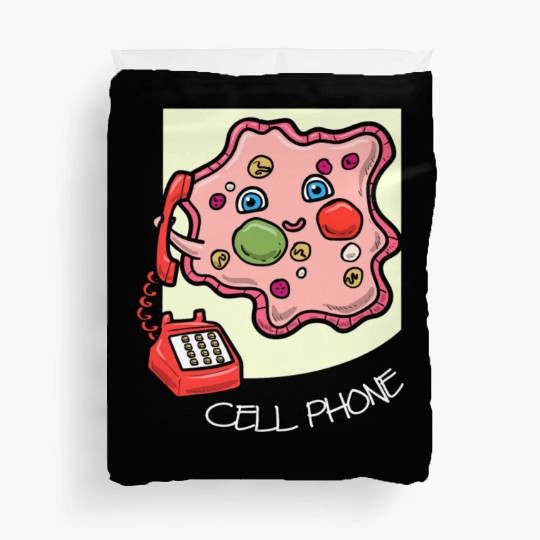 Science Jokes Chemistry Chemist Experiment Cell Duvet Covers
