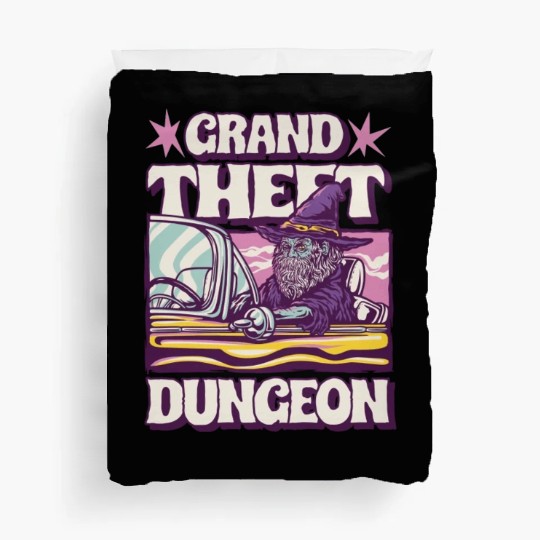 Grand Theft Dungeon Duvet Covers