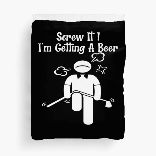 Golf Beer Golfer Father Day Mother Day Duvet Covers