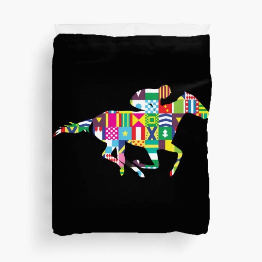 Kentucky Horse Racing Silks Duvet Covers