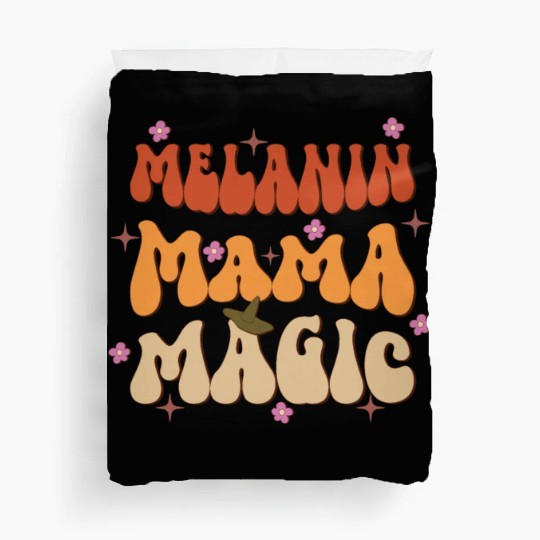 Melanin Mama Magic, Independence Day Duvet Covers