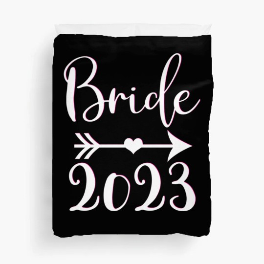 Bride To Be 2023 Engagement Getting Married Duvet Covers