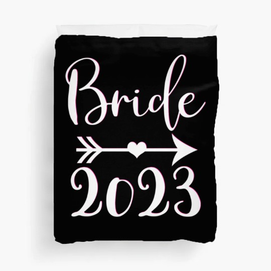 Bride To Be 2023 Engagement Getting Married Duvet Covers