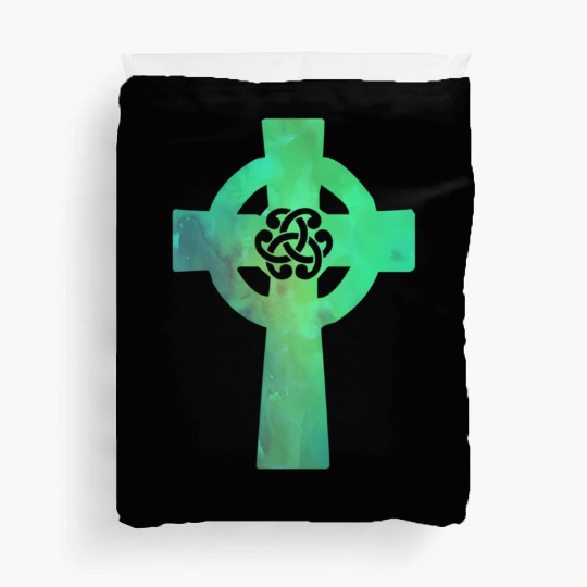 Irish Celtic Cross Knot St Patrick'S Day Christian Duvet Covers