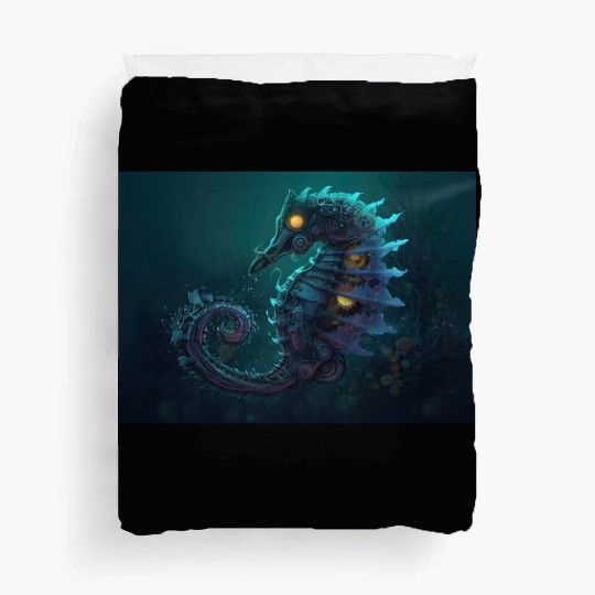 Neon Shark Attack Duvet Covers