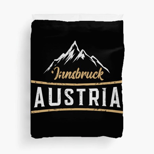 Innsbruck Austria Skiing Austrian Duvet Covers