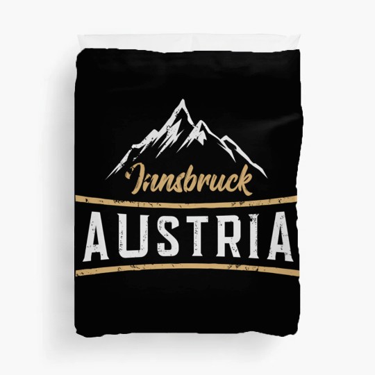Innsbruck Austria Skiing Austrian Duvet Covers