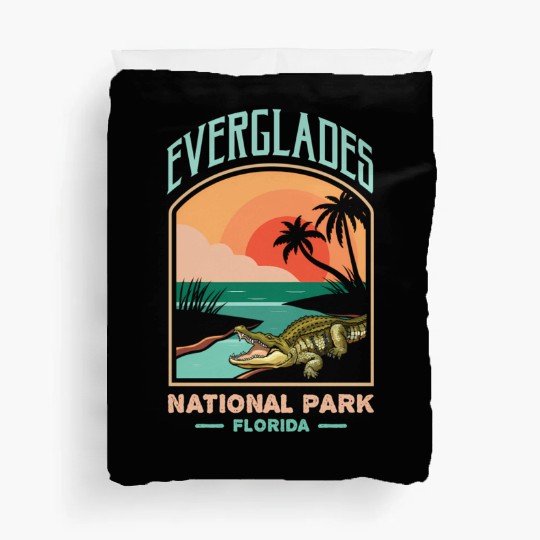 Everglades National Park Us Crocodile Florida Alli Duvet Covers
