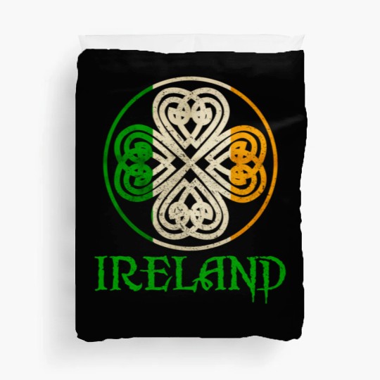 Celtic Knot Clover Ireland St Paddys Day Irish 202 Duvet Covers