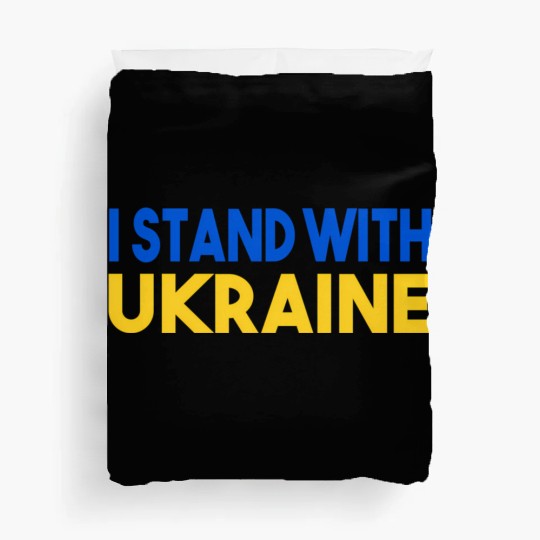 Ukraine Flag I Stand With Ukraine Mens Duvet Covers