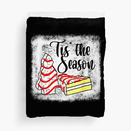 Little Tis' The Season Tree Cakes Debbie Becky Jen Duvet Covers