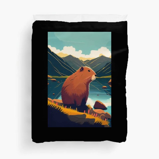 Capybara Nature Capibara Duvet Covers