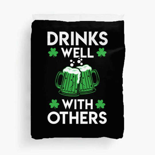 Green Beer St Patrick'S Day Duvet Covers