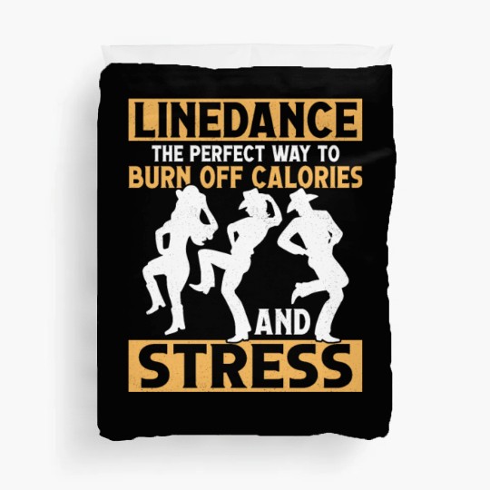 Linedance The Perfect Way Country Music Western Duvet Covers
