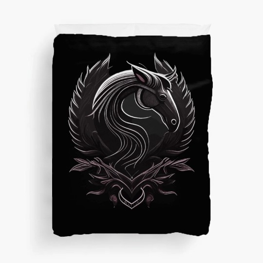 Horseshoe and Horse Duvet Covers