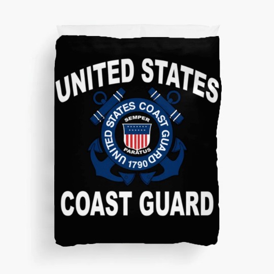 Us Coast Guard Uscg Alumni And Duvet Covers