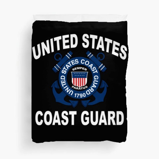 Us Coast Guard Uscg Alumni And Duvet Covers