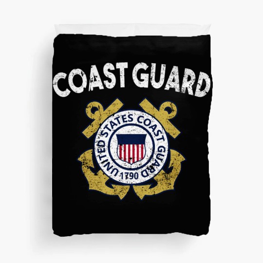 Proud Coast Guard Military Pride Duvet Covers