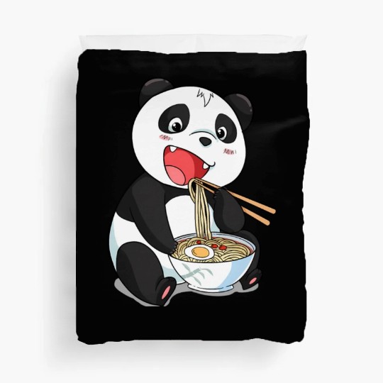 Giant Panda Anime Kawaii Japanese Panda Duvet Covers