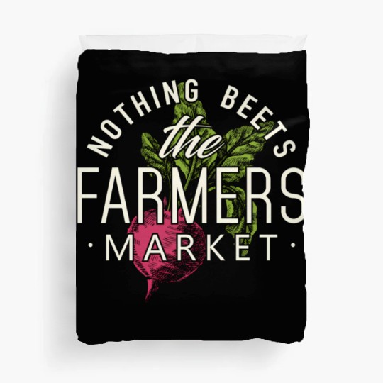 Nothing Beets The Farmers Market Duvet Covers