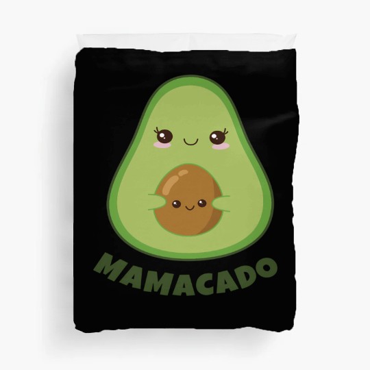 Mamacado Announcement Pregnant Avocado Pregnancy Duvet Covers