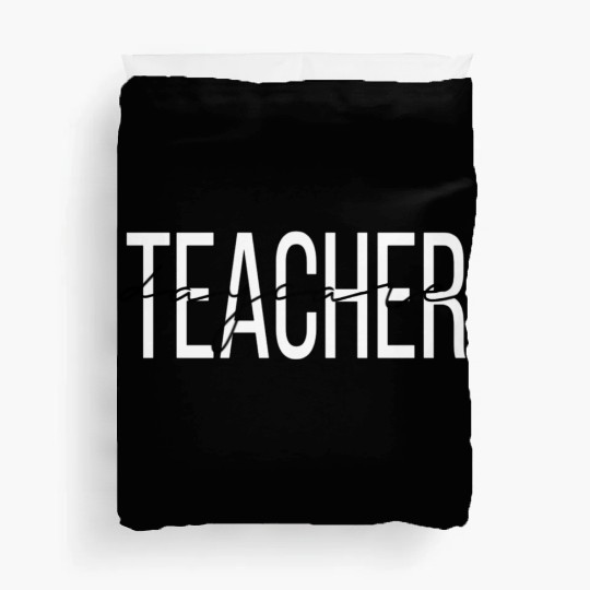 Daycare Teacher Early Childhood Teacher cial Educa Duvet Covers