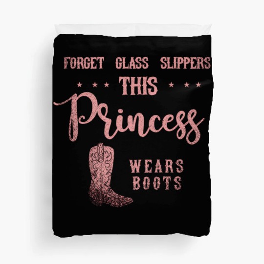 Cowboy Boot Horseback Riding Cowgirl Cow Duvet Covers