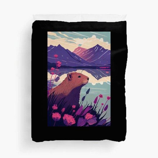 Capybara Nature Capibara Duvet Covers