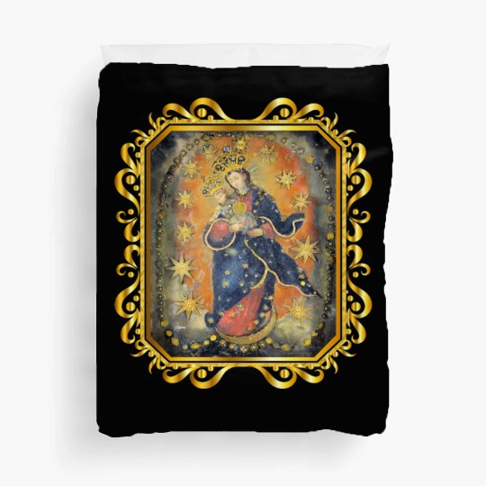 Our Lady of Prompt Succor Nuestra Senora Blessed Duvet Covers