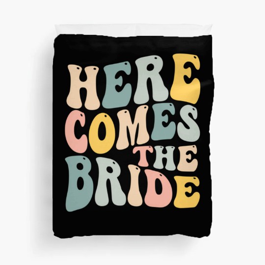 Here Comes The Bride Aesthetic Trend Duvet Covers