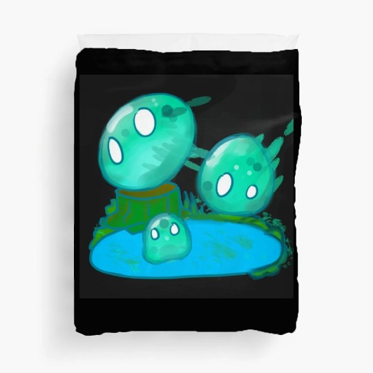 Swamp Slime Duvet Covers
