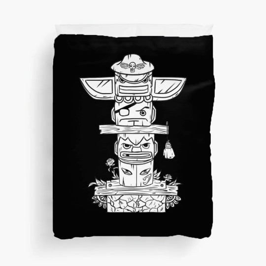Totem Street Fighter Shadaloo Duvet Covers
