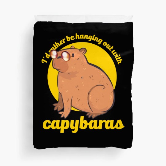 Capybara Lover Rodent Animal Capybara Duvet Covers