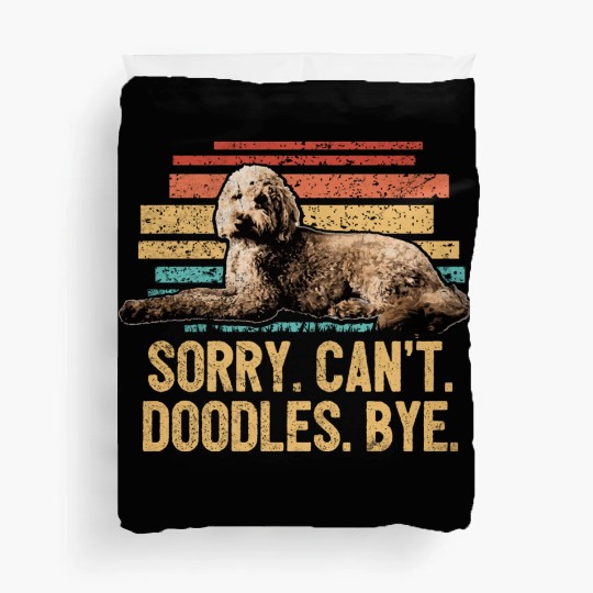 Funny Goldendoodle Dog Dad Doodle Mom Animal Dog Duvet Covers