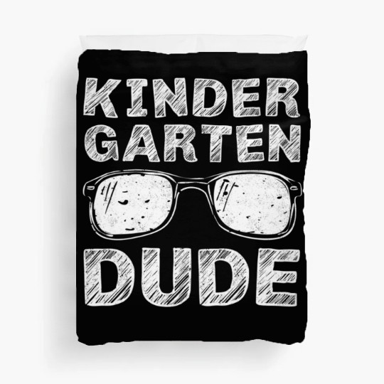 Kindergarten Dude Back to School First Day Pre-k Duvet Covers