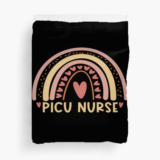 Picu Nurse Boho Rainbow Nursing Student Duvet Covers