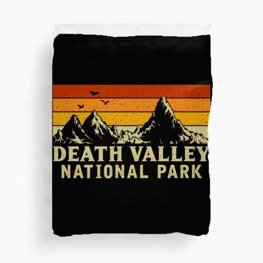 Mountain Graphics Death Valley National Park Duvet Covers