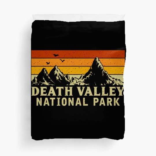 Mountain Graphics Death Valley National Park Duvet Covers