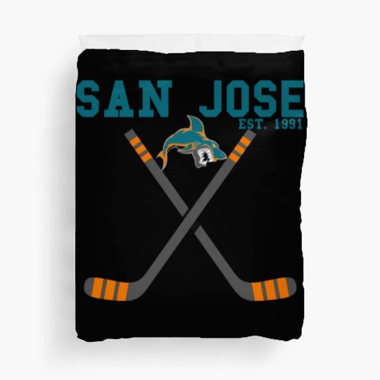 San Jose Sports Team Est 1991 Novelty Athletic Duvet Covers