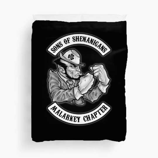 Irish Pride Sons Of Shenanigans Malarkey Chapter Duvet Covers