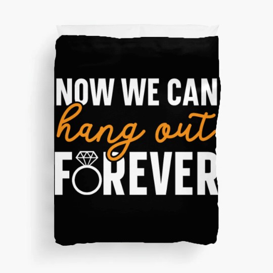 Bride And Groom Wedding Day Marriage Just Married Duvet Covers