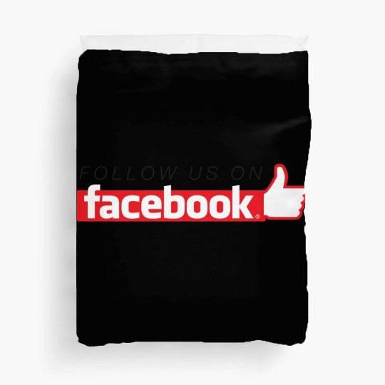 Facebook friends Duvet Covers