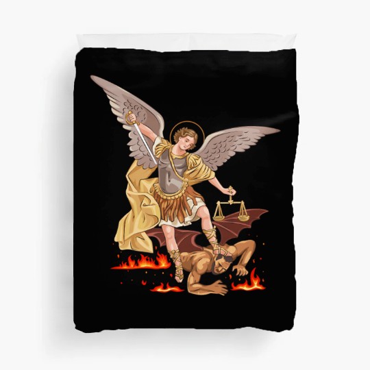 St Michael The Archangel Duvet Covers