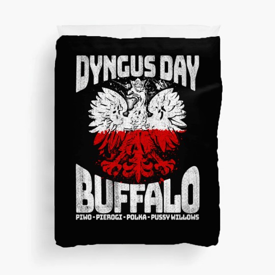 Dyngus Day Buffalo Piwo Pierogi Polka Duvet Covers