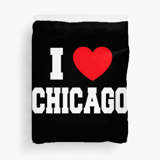 I Love Chicago Duvet Covers